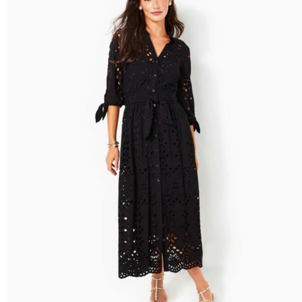 Lily Pulitzer Eyelet Dress 14 perfect garden wedding attire!